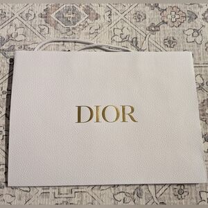 Dior Cream Bag with Gold Star Charm